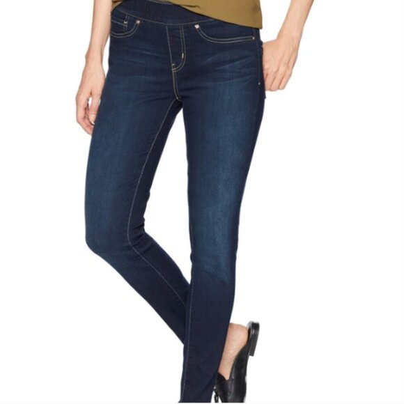 Levi Strauss Signature Gold Totally Shaping Pull On Skinny Jeans 32x32 #303Q - Picture 1 of 9